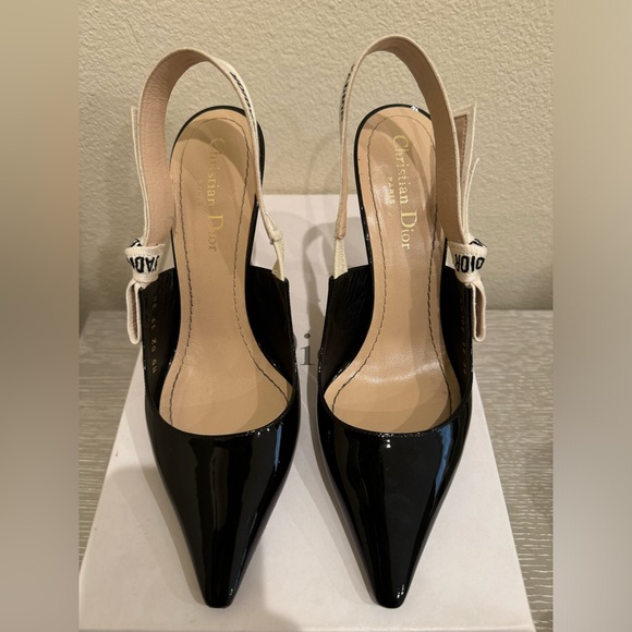 DIOR J'Adior Pump - Black Patent Leather - Size 38 (7.5/8) - Great Condition - Picture 2 of 14